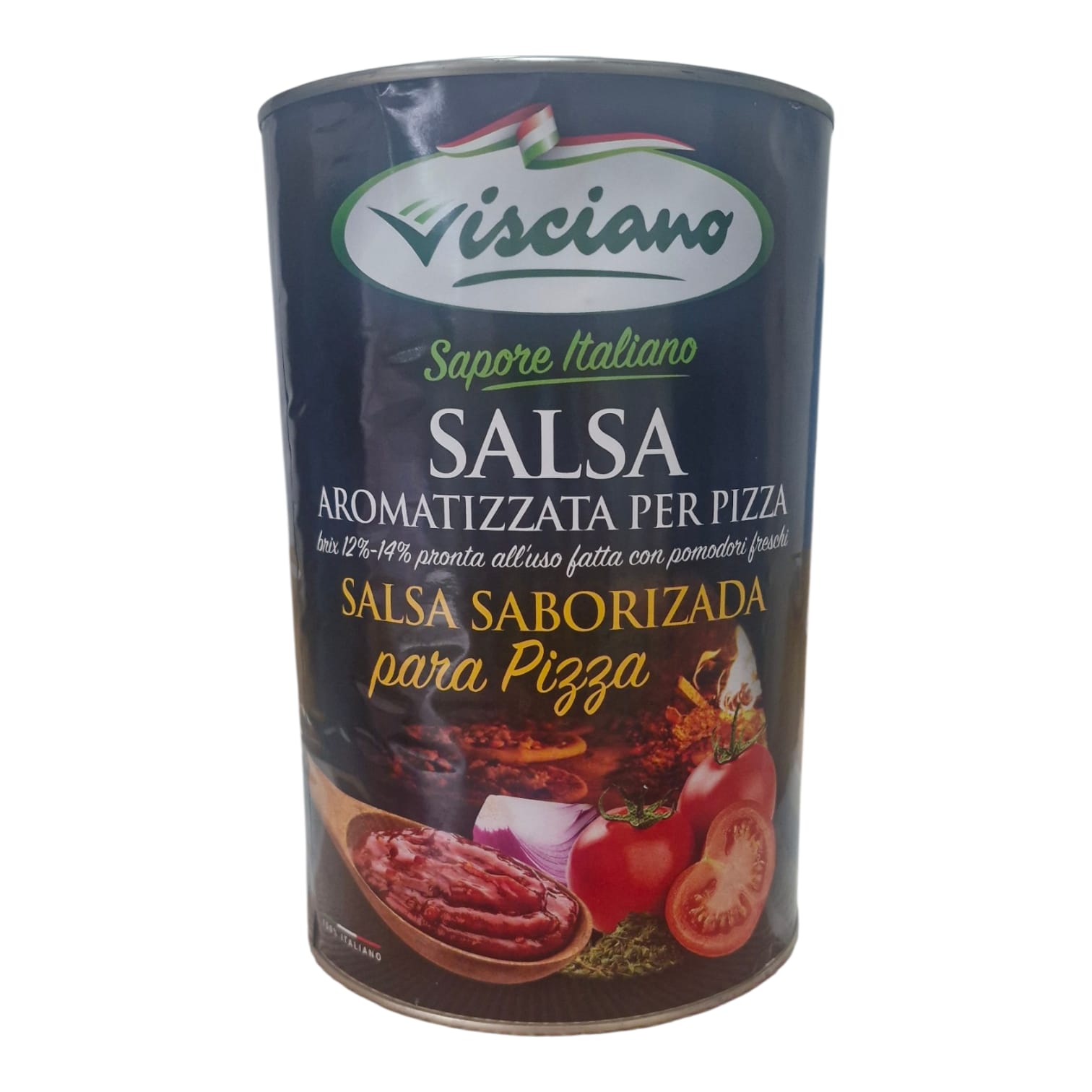 SALSA AROMATIZADA CON ALBAHACA Y ORÉGANO PARA PIZZAS Y PASTAS 4.1 kg